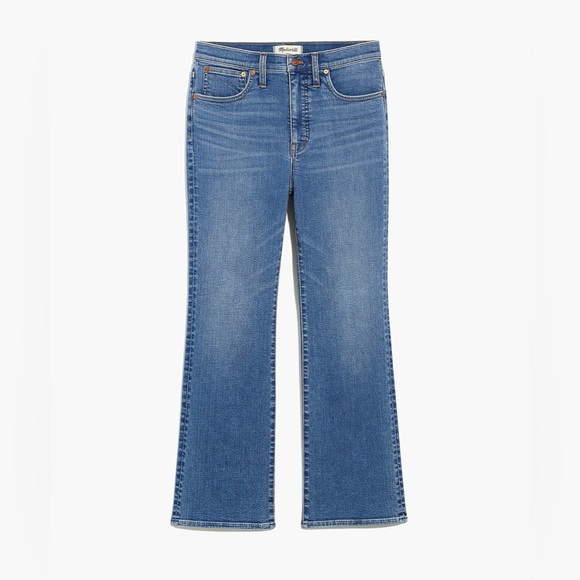 NWT Madewell Cali Demi-Boot Jeans in Dorrance Wash: TENCEL™ Denim Edition - 27 - Picture 2 of 8